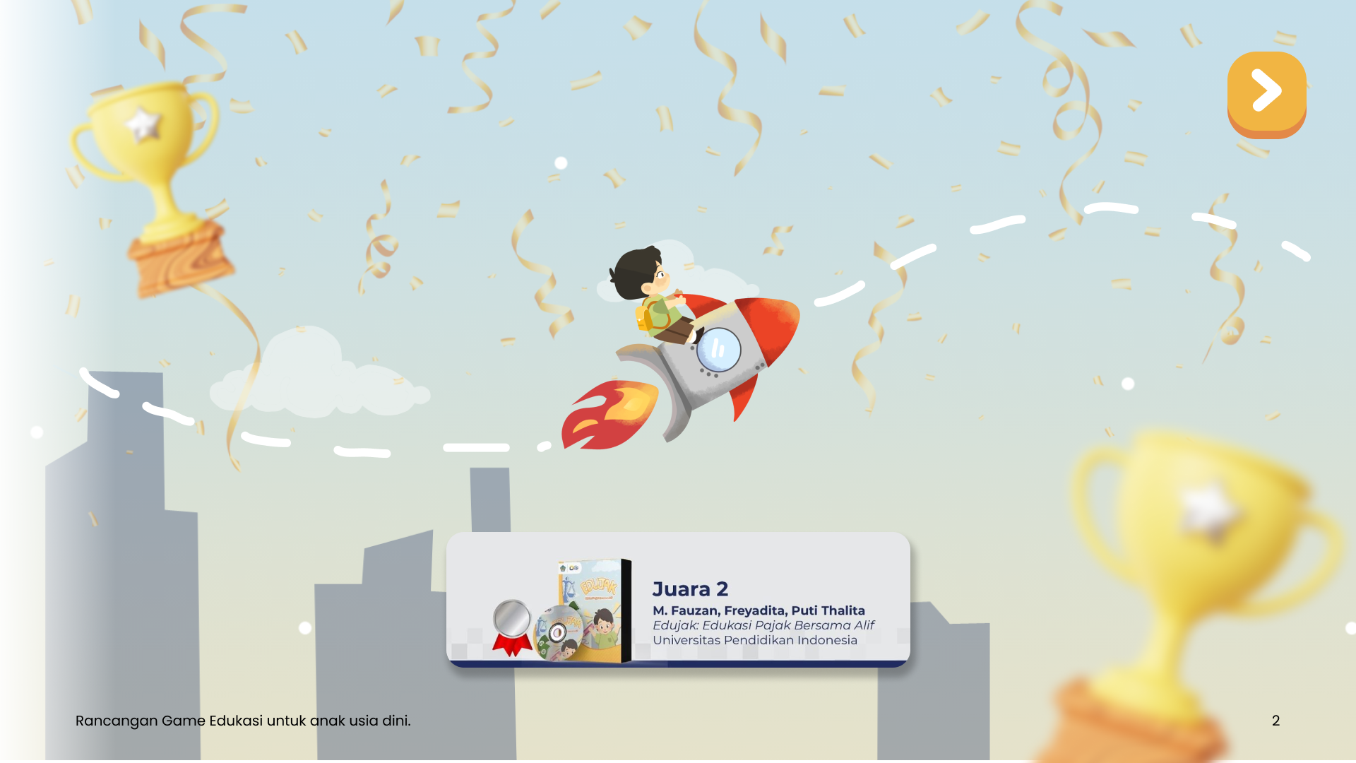 DangDang Studio Raih Juara 2 Lomba Cipta Game Edukasi Pajak Anak Usia Dini